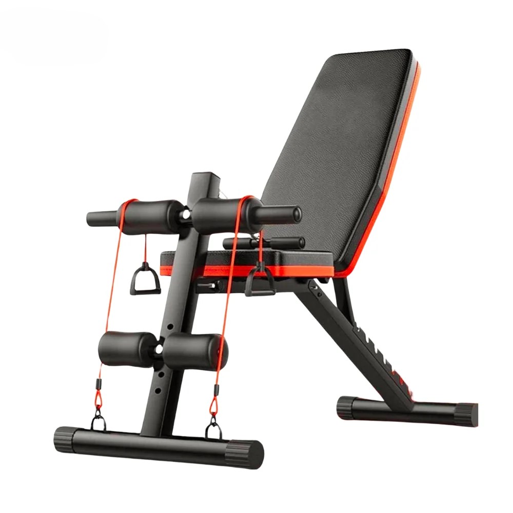 Adjustable Weight Bench – Foldable 4-in-1 Multi-Function Sit-Up Bench