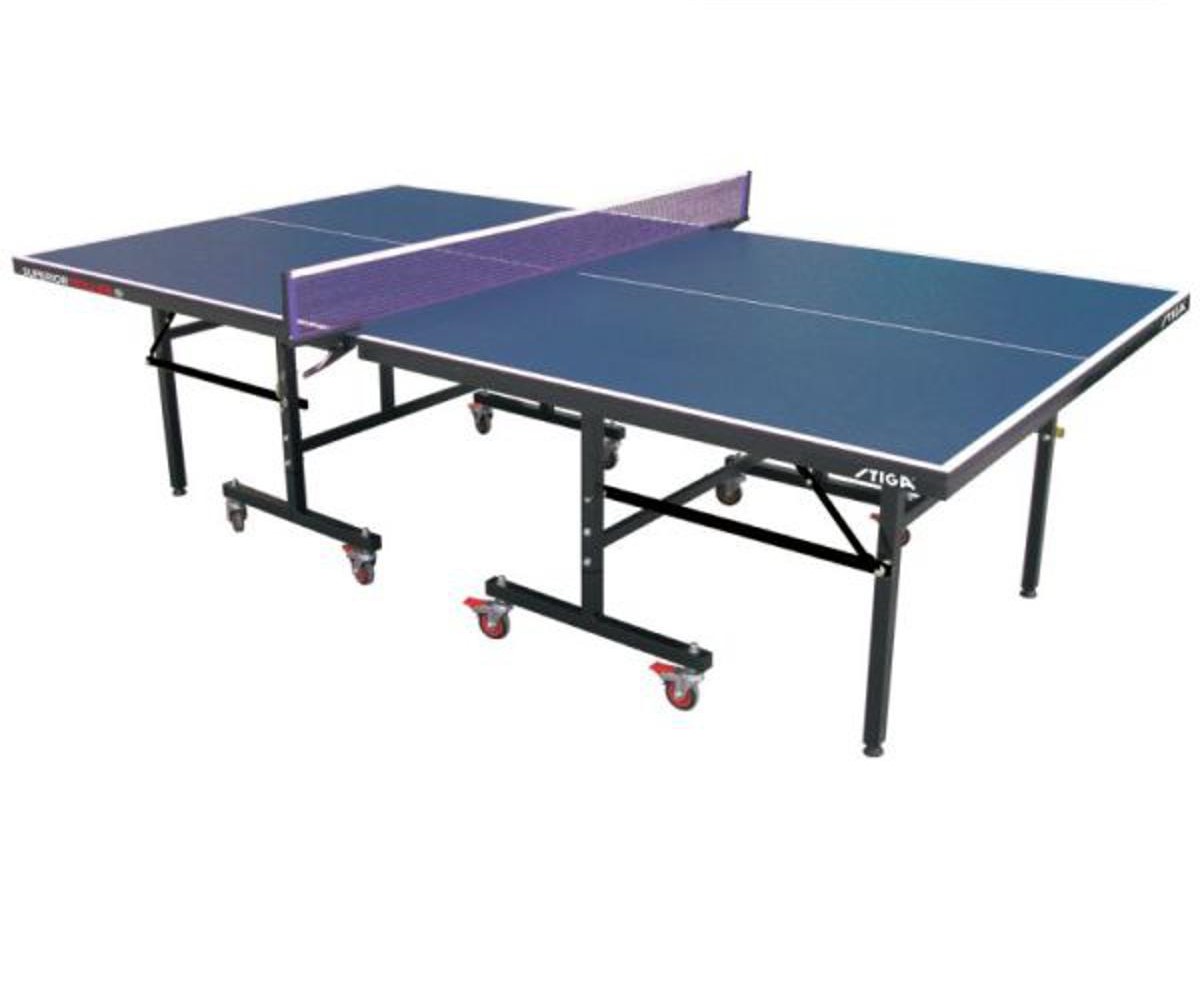 Stiga table tennis board - with wheels 16mm