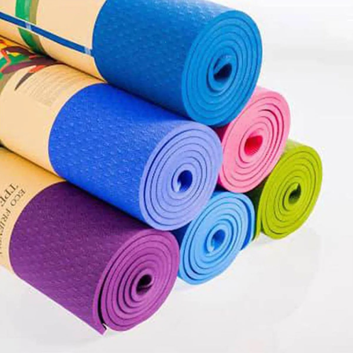 New Eco-Friendly Yoga Mat 8mm - Foam & Rubber 🧘‍♂️✨