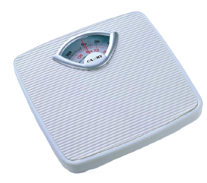 Mechanical Body Weight Scale - White