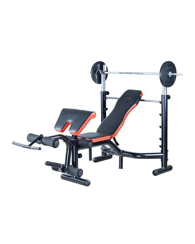 310A Weight Bench with Preacher Curl - Black
