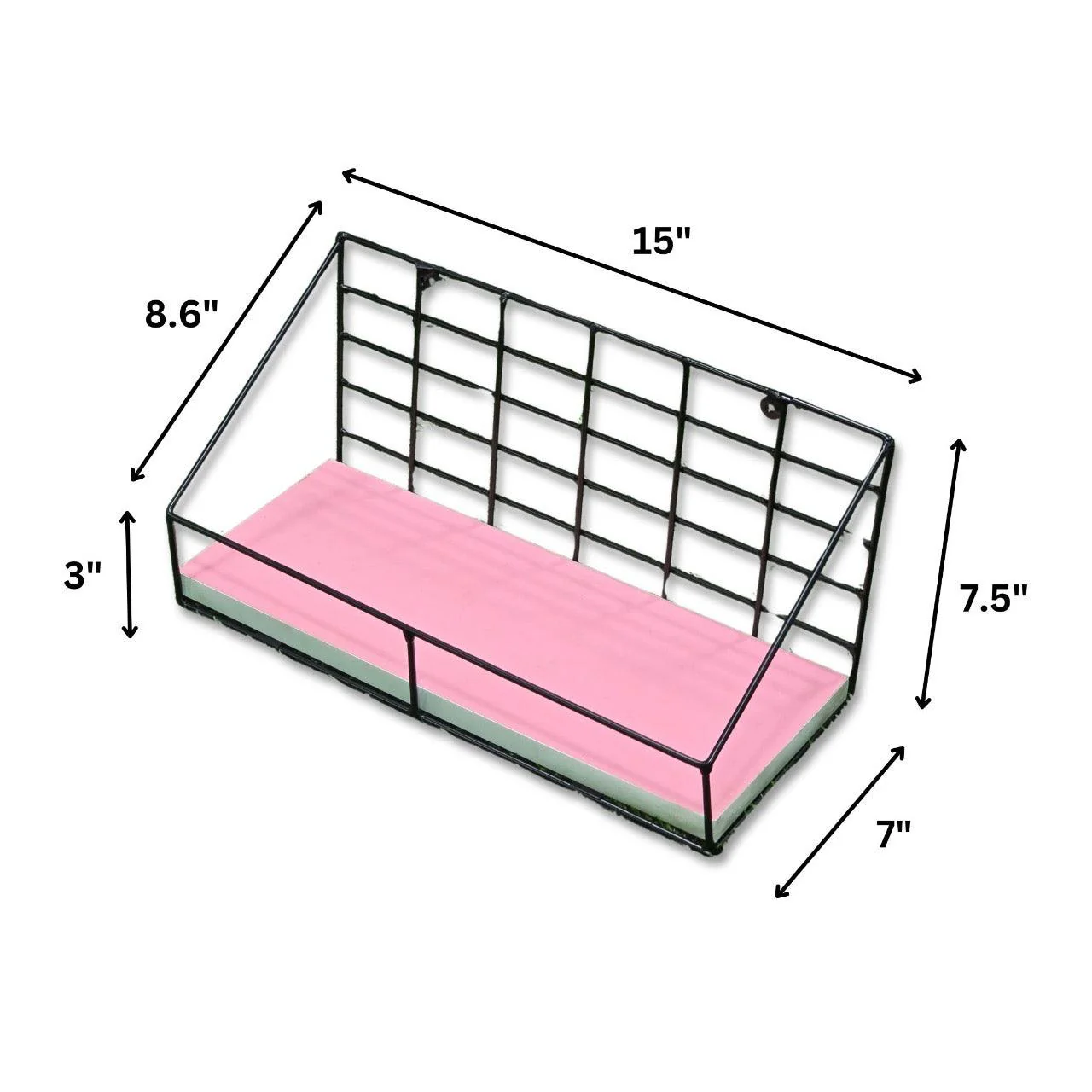 Wall Shelf for Kitchen & Bathroom – Space-Saving Storage Solution
