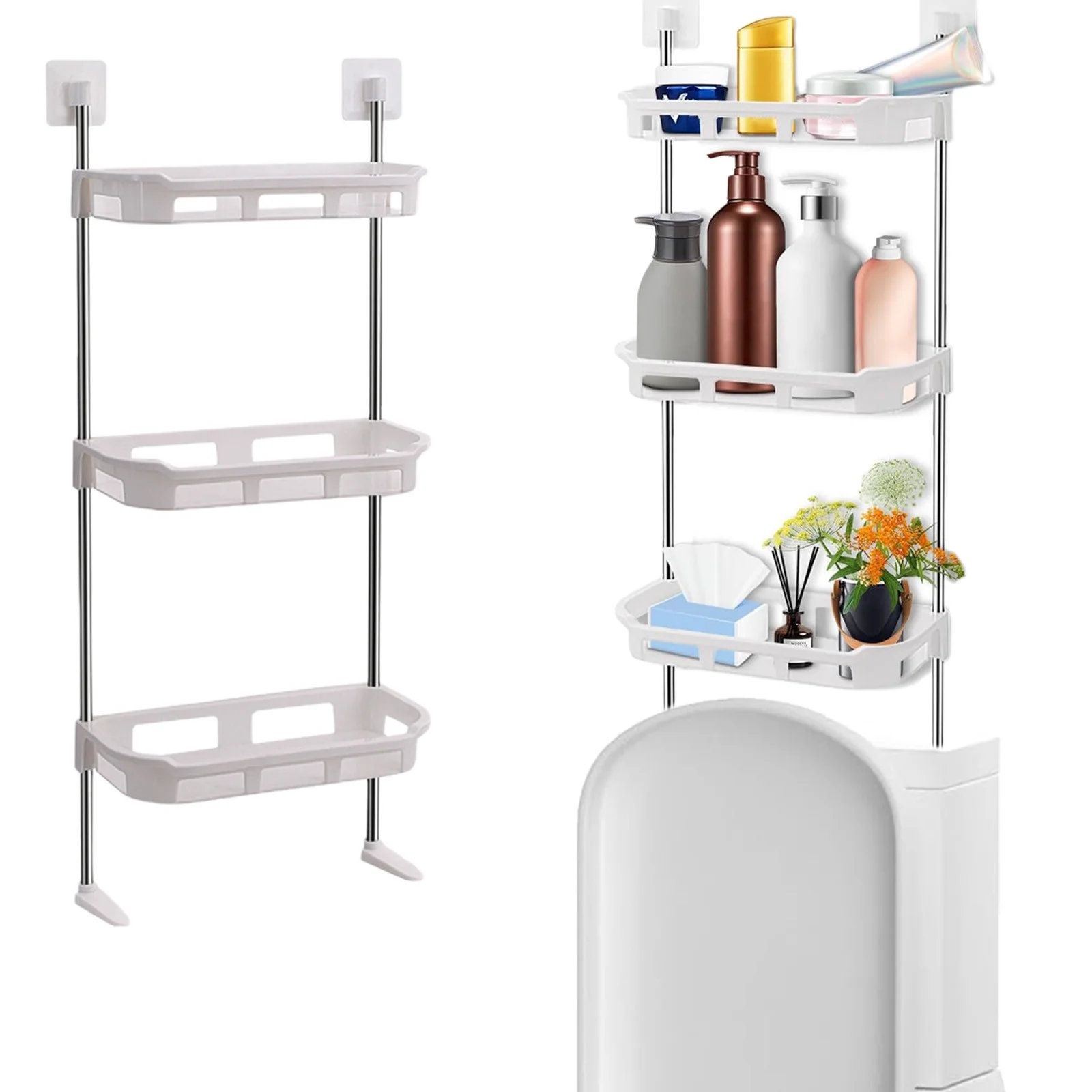 3 Layer Kitchen/Bathroom Space Saver Storage Rack