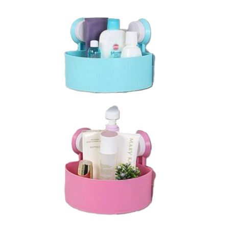 Plastic Corner Triangle Shelf(2pcs)