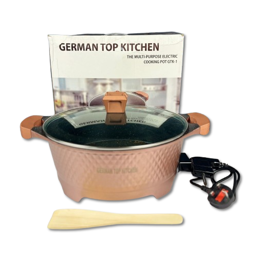 German Top Kitchen Multi-Purpose Electric Cooking Pot GTK-1 🍲⚡