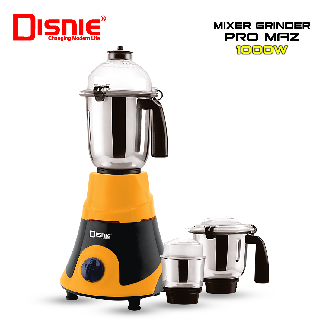 Disnie Mixer Grinder & Blender Pro Maz 1000W ⚡🥤