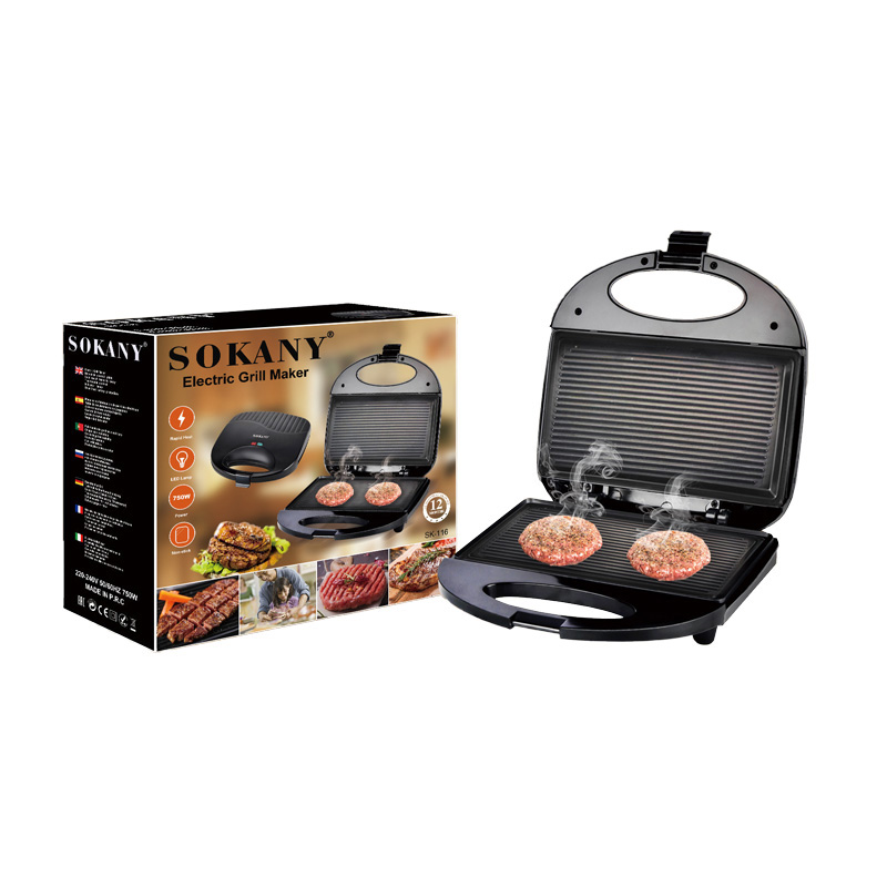 Sokany Electric Grill Maker 750W SK-116