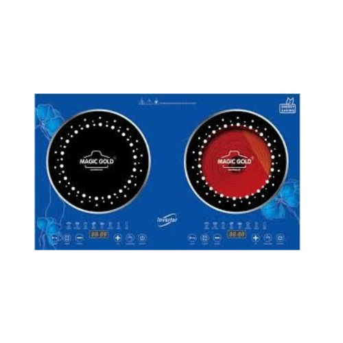 Magic Gold Double Cooker (Induction + Infrared) – 2200W
