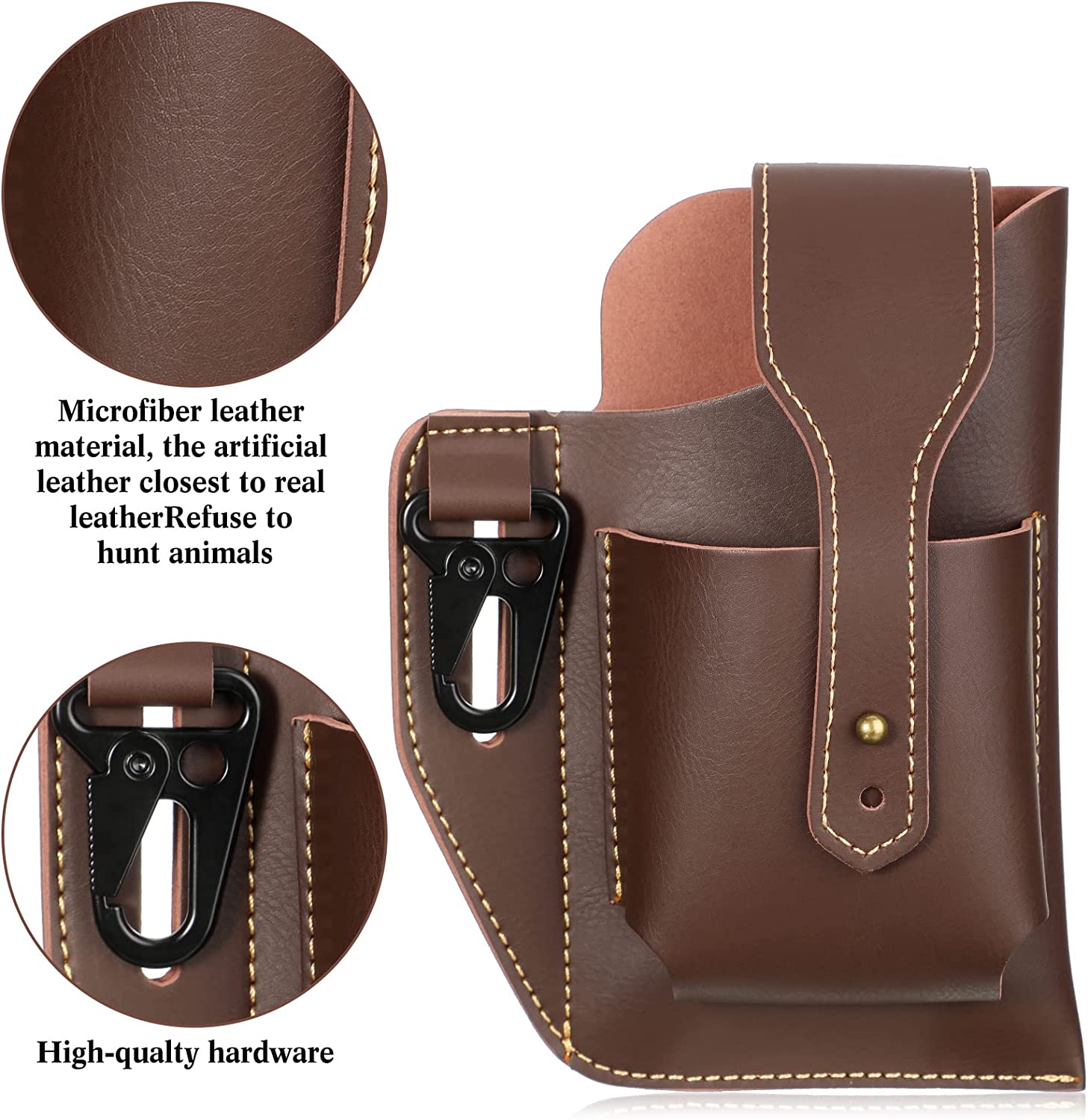 Retro Belt Waist Fashionable Bag (Brown colour)