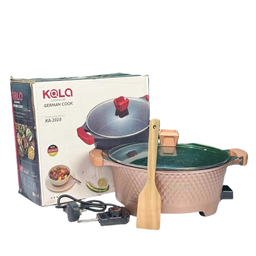 Kola Cookware Multipurpose Electric Cooking Pot – 10L