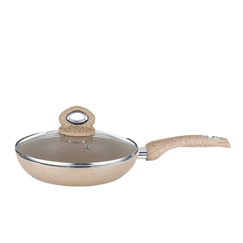 Disnie 28cm Oil-Free Marble Coating Frypan