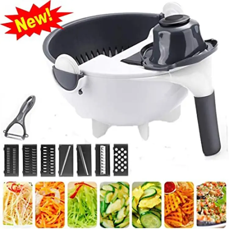 9-in-1 Vegetable Cutter – Easy Cutter