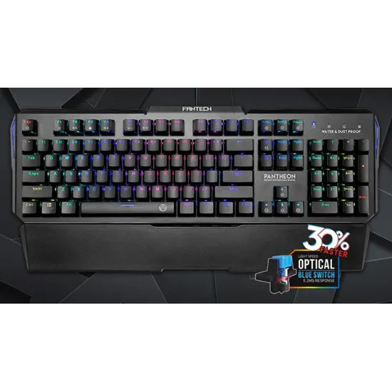Fantech MK882 RGB Optic Switch Mechanical Gaming Keyboard – 104 Keys, Zero Delay, Nano Waterproof