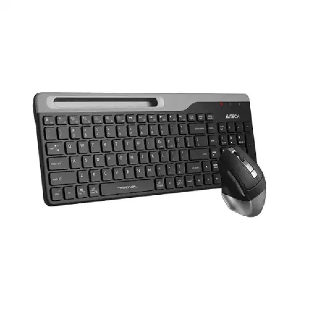 A4TECH FSTYLER FB2535C Bluetooth & 2.4G Wireless Keyboard Mouse Combo | Multi-Device Connectivity | Rechargeable
