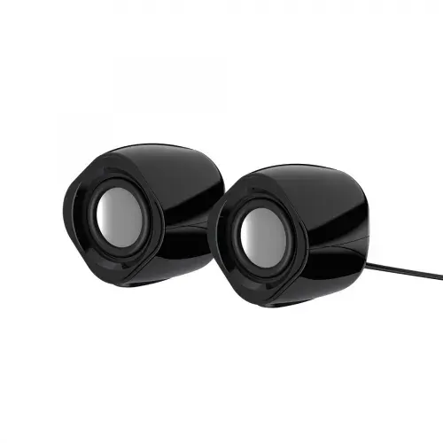 Havit SK715 2.0 USB Stereo Speaker – 3W x 2 RMS, 52mm Drivers, Deep Bass, USB & AUX Connection, Compact & Stylish Design, 1-Year Warranty