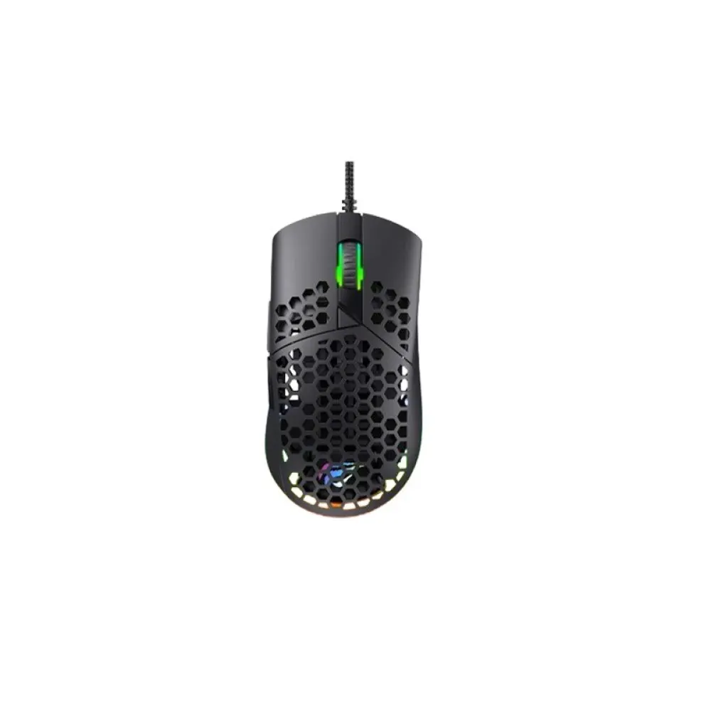 Havit MS1036 Wired Programmable RGB Gaming Mouse – 7200 DPI, 7 Buttons, Black
