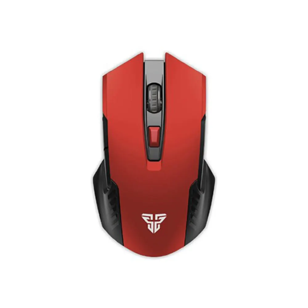 Fantech Raigor II WG10 Wireless Gaming Mouse – 2.4GHz, 2000 DPI, 6 Buttons, Ambidextrous Design (Red)