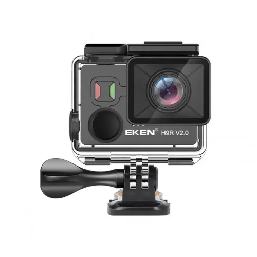 EKEN H9R V2 4K WiFi Waterproof Sports Action Camera – 170° Wide-Angle, 100ft Waterproof, Time-Lapse, Remote Control