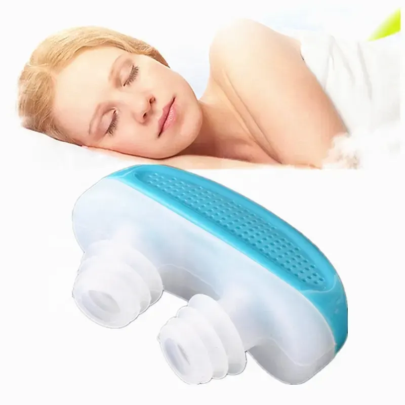 Anti-Snoring & Air Purifier Silicone Nose Clip | 2-in-1 Snore Relief & Breathing Aid