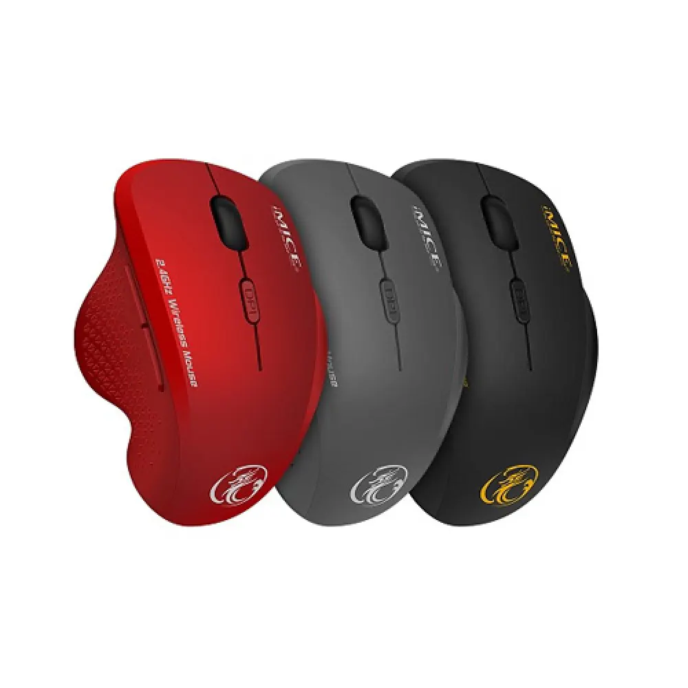 IMICE G6 Wireless Gaming Mouse – 6 Buttons, 1600 DPI, 10M Range