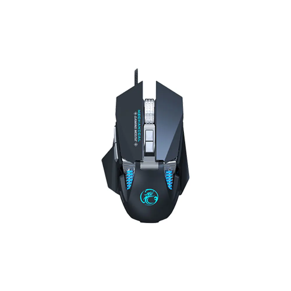 IMICE T96 USB Mechanical Gaming Mouse – 7 Buttons, 7200 DPI, RGB, Metal Base