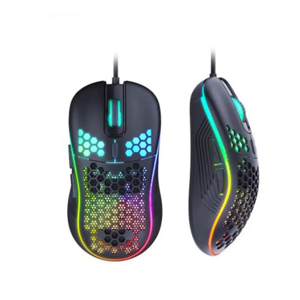 IMICE T98 Lightweight Honeycomb Gaming Mouse – 7200 DPI, 6 Buttons, USB Wired