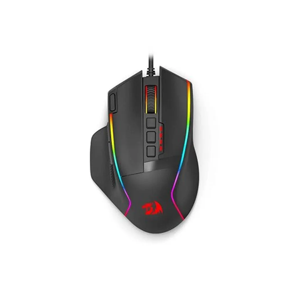 Redragon SWAIN M915-RGB Wired Gaming Mouse – 26,000 DPI, 9 Programmable Buttons, RGB