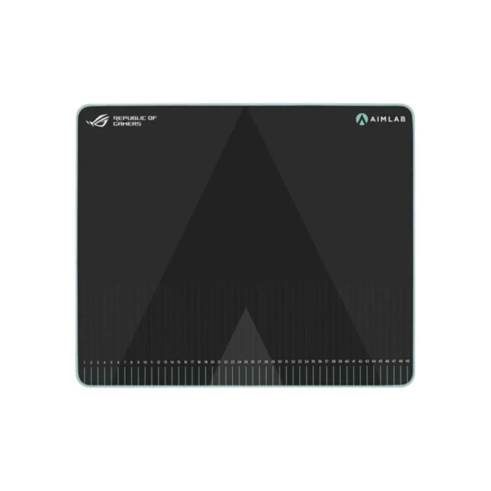 ASUS ROG Hone Ace Aim Lab Edition Gaming Mouse Pad – Large, Hybrid Cloth Surface, Water-Resistant, Anti-Slip Rubber Base for FPS & Esports Precision