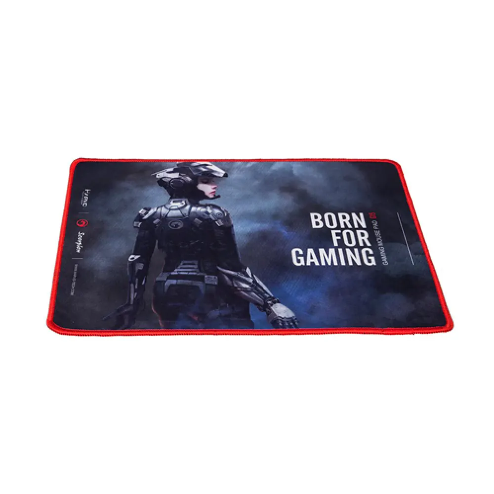 Marvo G15 S-Size Gaming Mousepad – Smooth Microfiber Surface, Anti-Slip Rubber Base, Stitched Edges