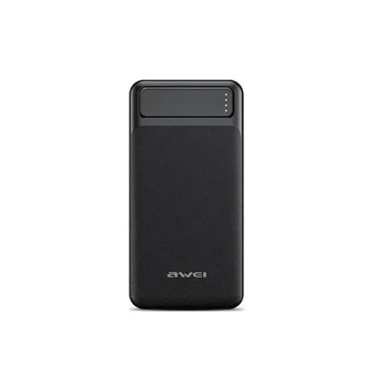 Awei P6K 20000mAh 10.5W Fast Charging Power Bank | Dual Output, Type-C, Micro USB
