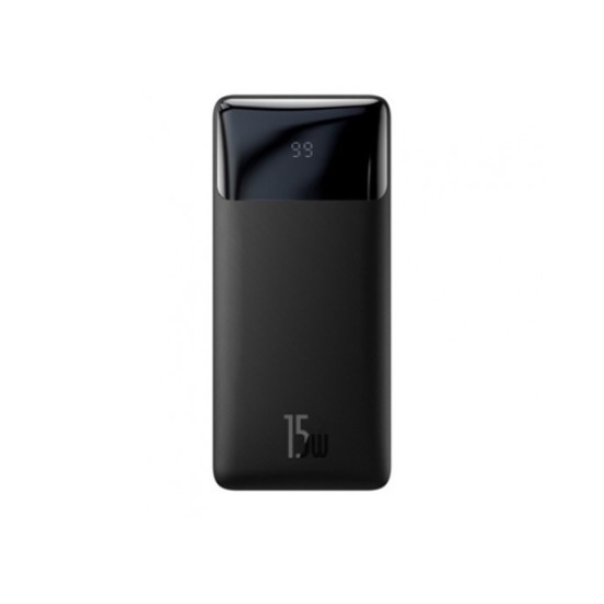 Baseus Bipow Digital Display 20W 20000mAh Power Bank – Fast Charging, USB-C, Dual USB-A, LED