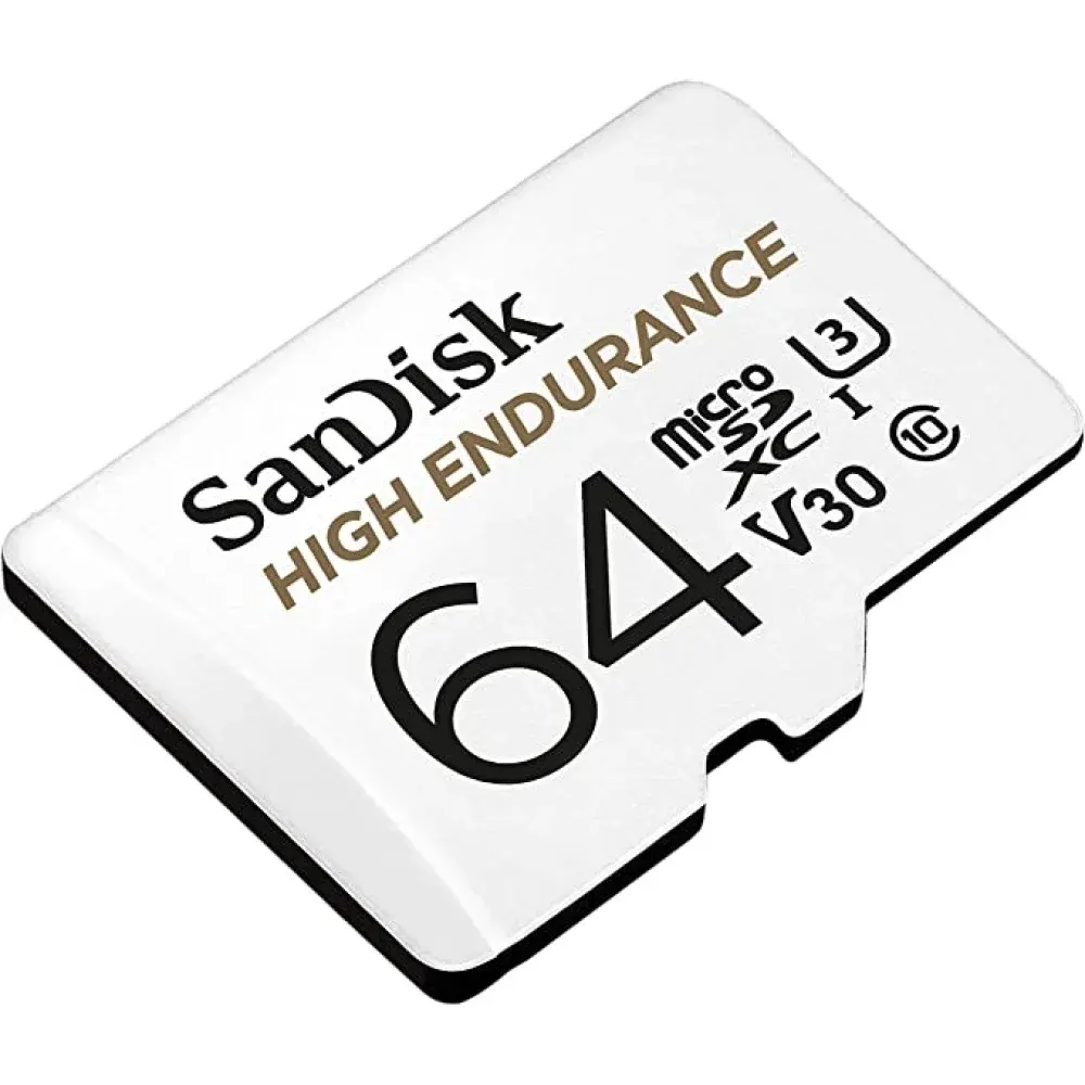 SanDisk High Endurance 64GB Micro SDXC Memory Card