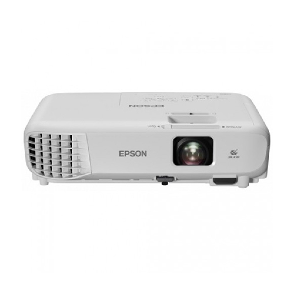 Epson EB-W06 WXGA Projector | 3700 Lumens Brightness | 16,000:1 Contrast | HDMI & USB Connectivity | 12,000-hour Lamp | Portable Office & Home Projector