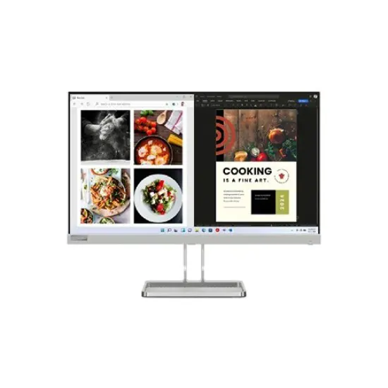 Lenovo L24i-40 23.8 Inch IPS FHD Professional Monitor | 100Hz Refresh Rate, 99% sRGB, Built-in Speakers