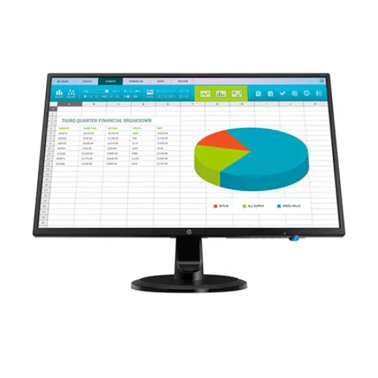 HP N246v 23.8" FHD IPS Monitor | 60Hz, 5ms, VESA Mount, HDMI, VGA, Anti-Glare Display