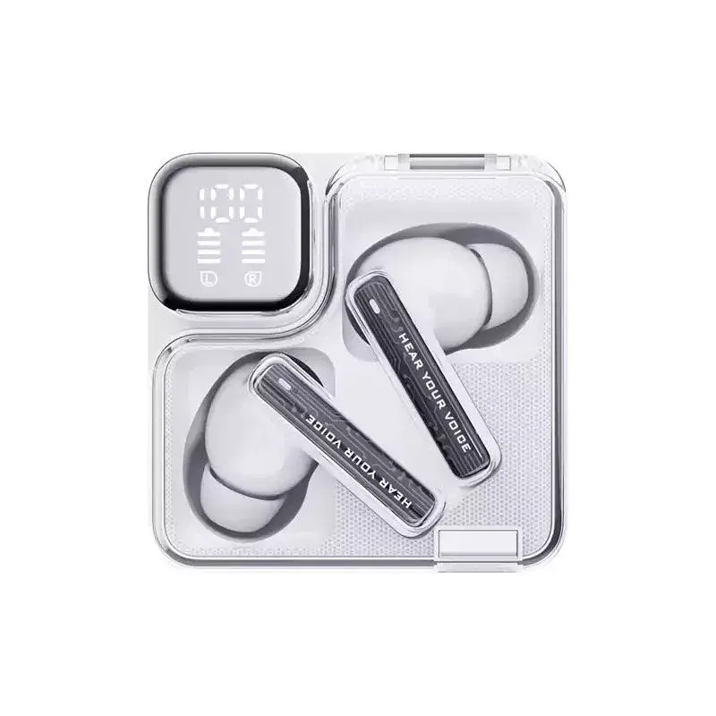 QCY MeloBuds Neo TWS Earbuds – Bluetooth 5.3, 4-Mic ENC, 68ms Low Latency, 24H Playtime, IPX5 Waterproof, Dual Connection, USB-C Charging