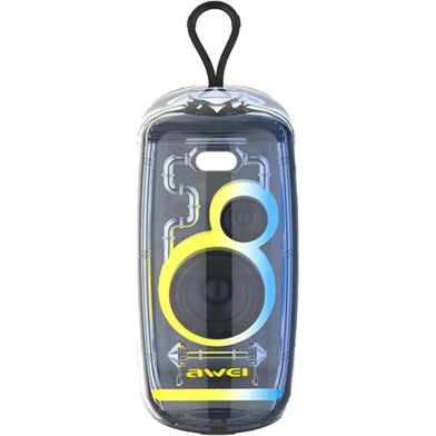 AWEI KA32 Waterproof Bluetooth Speaker – 20W Output, Dual Diaphragm Bass, IPX4 Splash-Resistant, Metal Shell, Type-C Charging