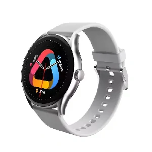 QCY GT Smartwatch – 1.43" Retina AMOLED Display, 100+ Sports Modes, Bluetooth Calling, IPX8 Waterproof, SpO2 & Heart Rate Monitor, AOD, 6-Month Warranty