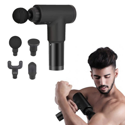 Massage Master Gun. 6 Speed Deep Tissue Muscle Massage Gun with 4 Heads | Pain Relief, Recovery & Relaxation | 2500mAh Rechargeable Battery
